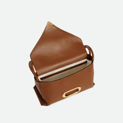 Gold-Tone Hardware Shoulder Bag
