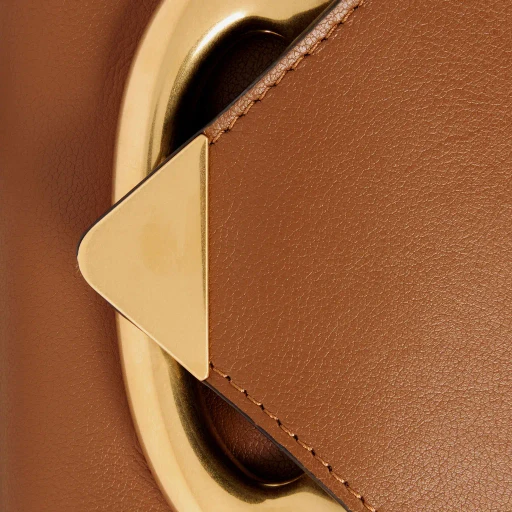 Gold-Tone Hardware Shoulder Bag