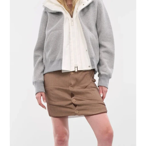 Long-Sleeved Hooded Jacket