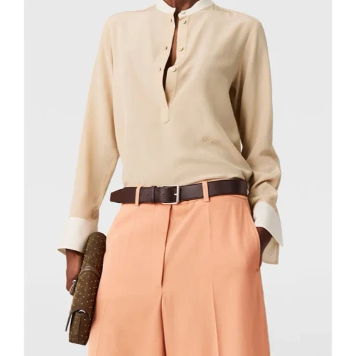 Stella Mccartney Long Sleeve Buttoned Top