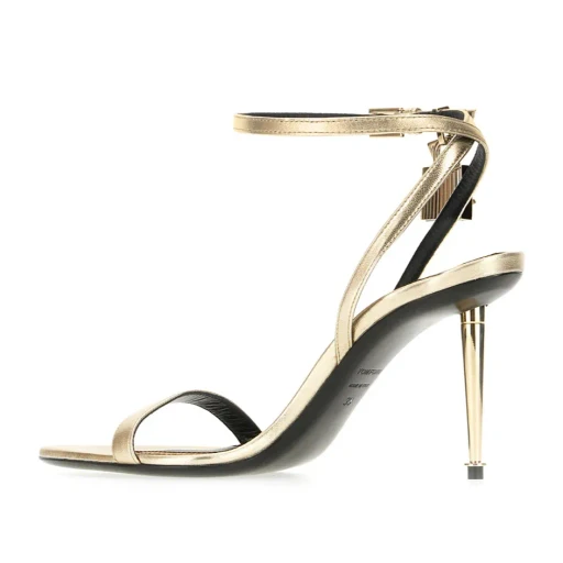 Pointed-Toe High-Heeled Sandals