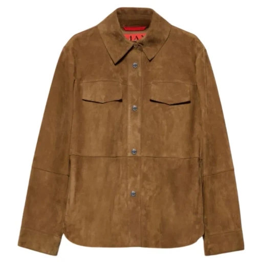 Suede Shirt Jacket