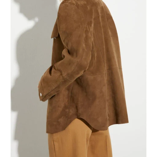 Suede Shirt Jacket