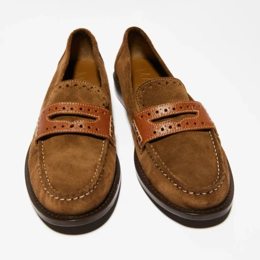 Suede Loafers