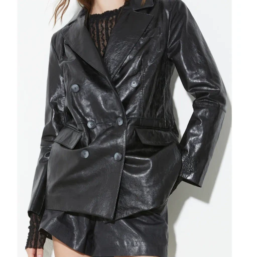 Long-Sleeved Suit Jacket