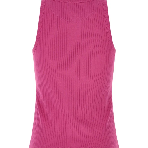 Marni Logo Patch Knitted Tank Top