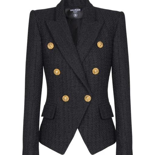 Balmain 6-Buttons Tweed Jacket