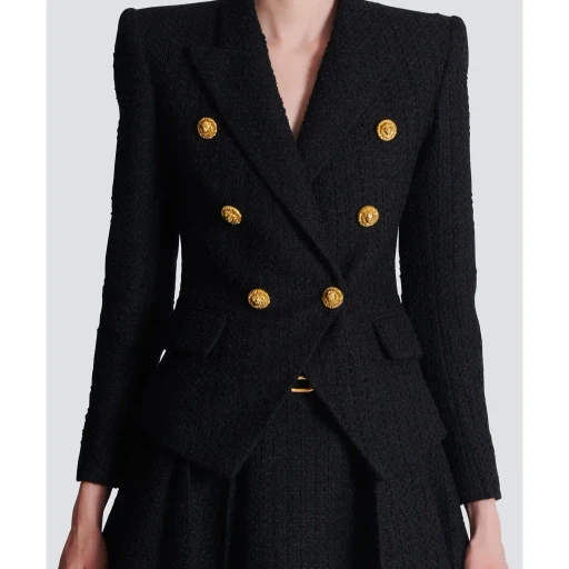 Balmain 6-Buttons Tweed Jacket