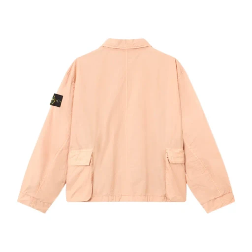 Stone Island Logo Patch Buttoned Overshirt