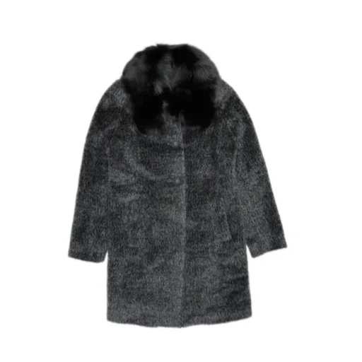 Wool-Collar Coat