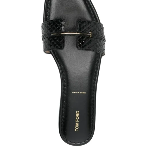 Tom Ford	Embossed Open Toe Sandals