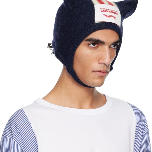 Ear-Patterned Beanie