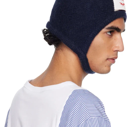 Ear-Patterned Beanie