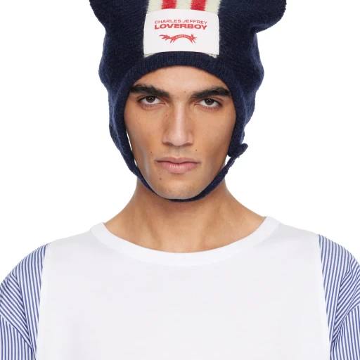 Ear-Patterned Beanie