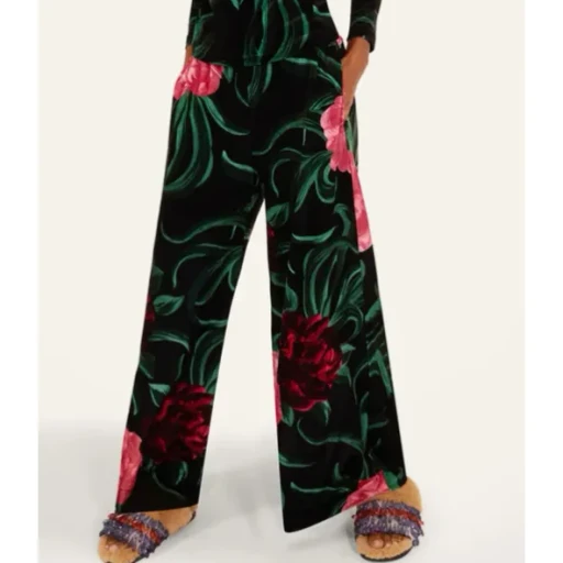 Floral Palazzo Trousers