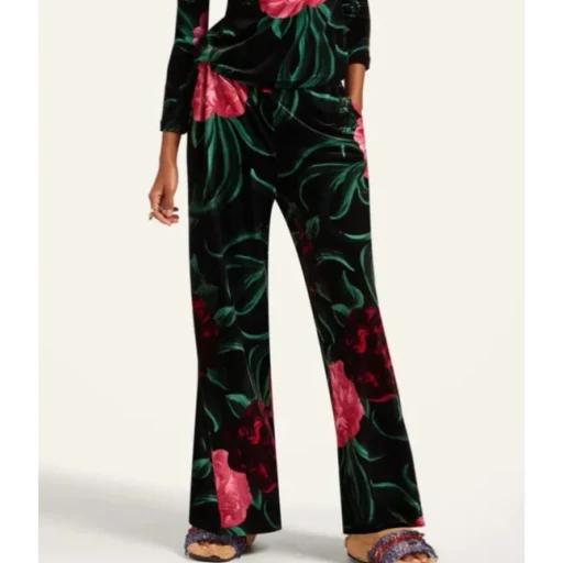 Floral Palazzo Trousers