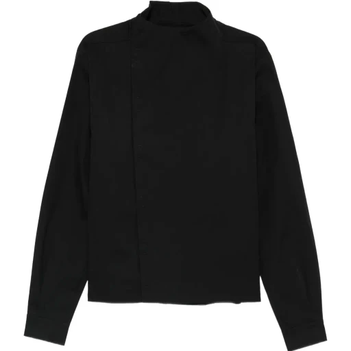 Rick Owens Buttoned Long Sleeved Jacket