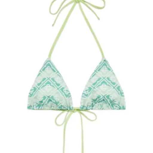 Wavy Monogram Bikini Top
