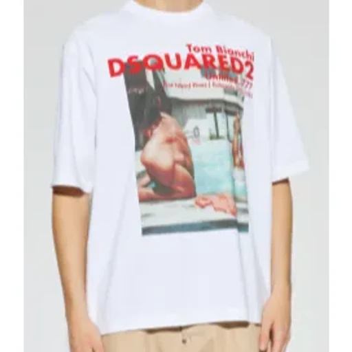 Dsquared2 Pattern-Printed Crewneck T-Shirt