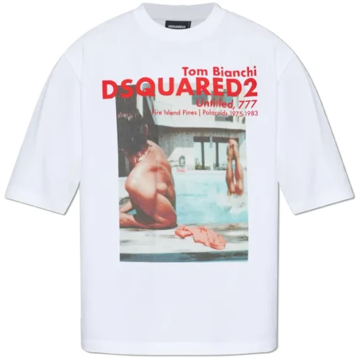 Dsquared2 Pattern-Printed Crewneck T-Shirt