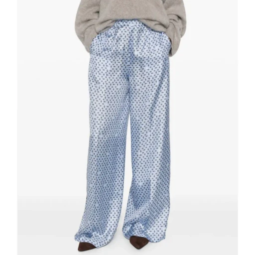 Wide-Leg Casual Pants