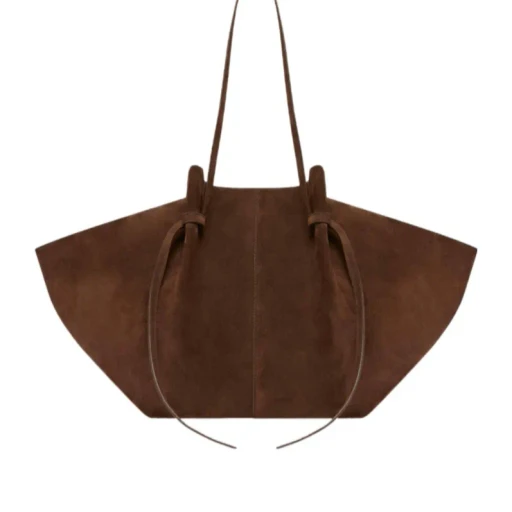 Large Mochi - Chocolate Suede