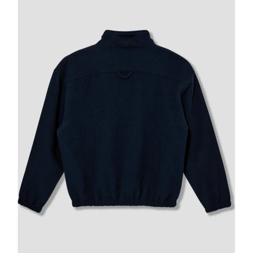 Half-Zip Wool Sweatshirt
