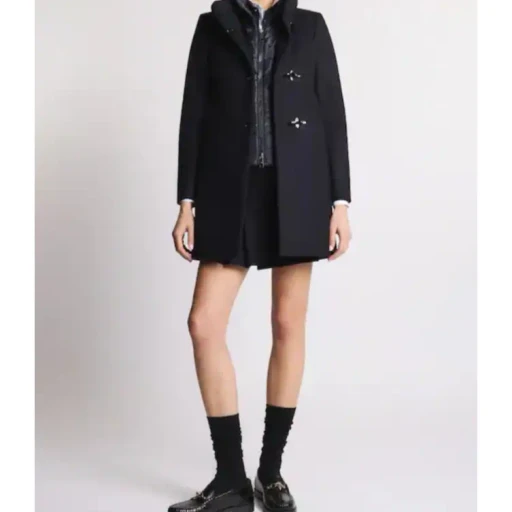 Romantic Coat In Wool Fabric