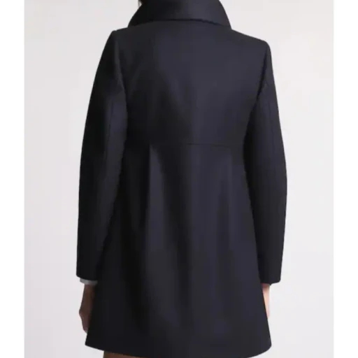 Romantic Coat In Wool Fabric