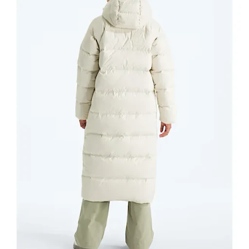 Long Hooded Down Jacket