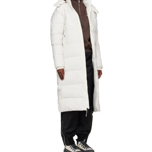 Long Hooded Down Jacket