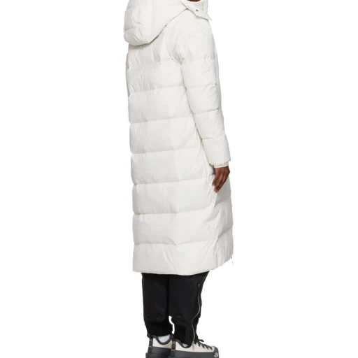 Long Hooded Down Jacket