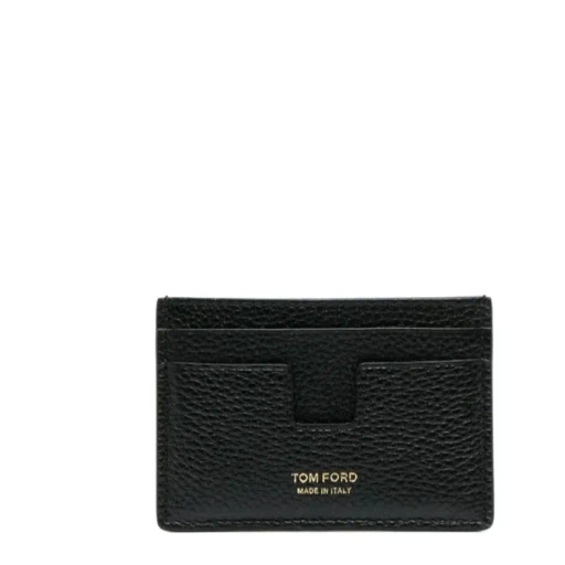 Embossed Logo Letter Card Holder