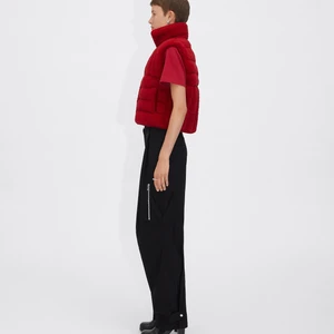 Bottega Veneta Quilted Zip-Up Sleeveless Jacket