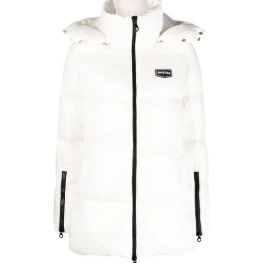 Logo-Patch Puffer Jacket