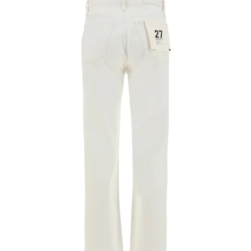 Re/Done High Rise Stove Pipe Cropped Jeans