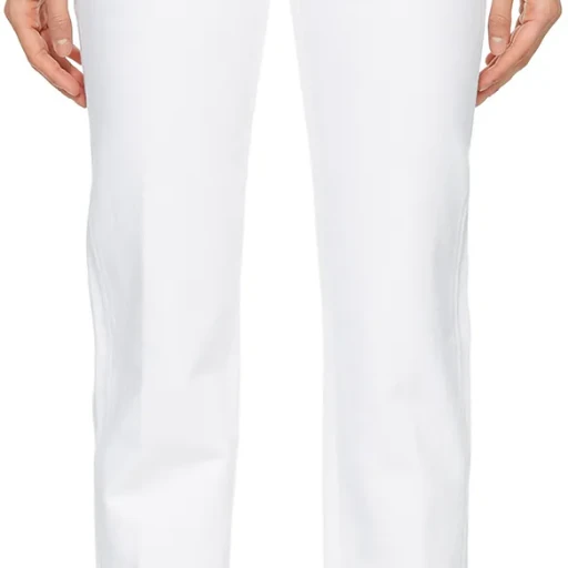Re/Done High Rise Stove Pipe Cropped Jeans