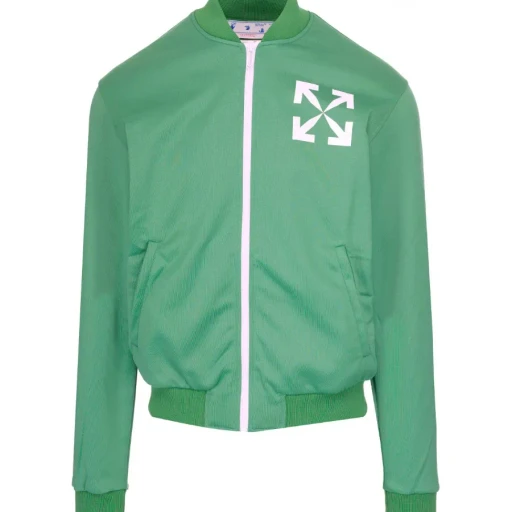 Arrows-Print Track Jacket
