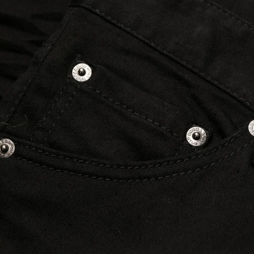 Dsquared2 Logo Patch Straight Leg Slim-Cut Jeans