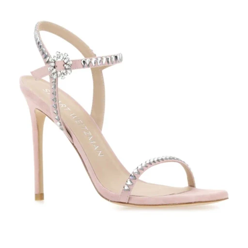 Stuart Weitzman Gemcut Strappy Heeled Sandals