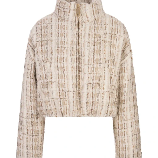Khrisjoy Textured High-Neck Jacket