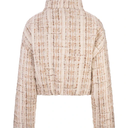 Khrisjoy Textured High-Neck Jacket