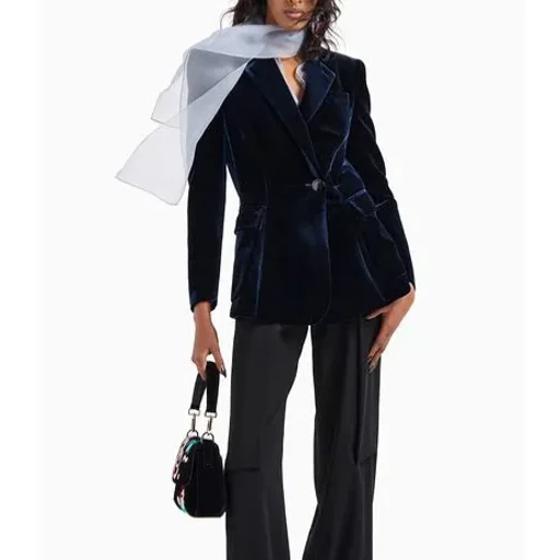 Giorgio Armani Tailored Velvet Blazer