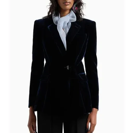 Giorgio Armani Tailored Velvet Blazer