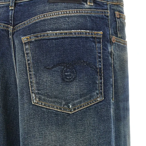 R13 Jesse Wide-Leg Jeans
