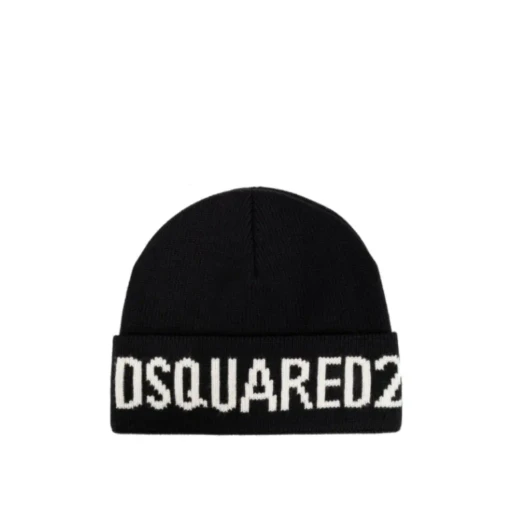 Dsquared 2 Logo-Intarsia Beanie