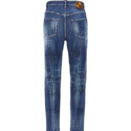 Dsquared2 Distressed Tapered Jeans