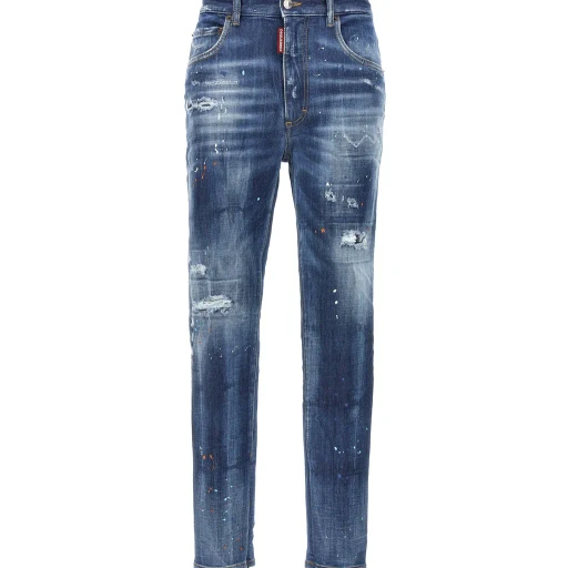 Dsquared2 Distressed Tapered Jeans