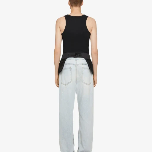 Givenchy 4G Plaque Vintage Jeans