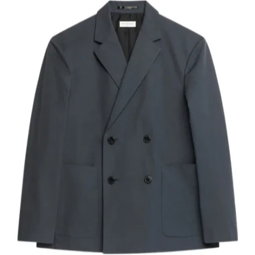 Double-Breasted Suit Jacket